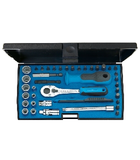 JUEGO DE LLAVES DE VASO 1/4"" UD-IN-IS-PH-PZ-TX 1815660 GEDORE